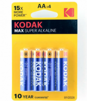 Батарейка Kodak MAX LR06 (AA) Alkaline (отрывной блистер)
