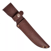 Ножны с рукояткой, длина клинка 17 см, цвет тёмно-коричневый (6149)