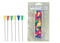 Дротики для духовой трубки Man Kung длина 100 мм, 36 шт. (MK-100AS-36)