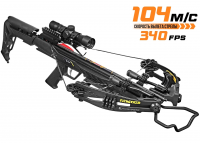 Арбалет блочный Ek Blade Plus цвет черный, c комплектацией, 43 кг, 104 м/с