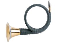 Валторна латунь с кожаной отделкой (рог витой), цвет темно-зеленый FRHORNGR(KHH301A)