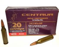 Патрон  243 WIN Кентавр HP (эксп.) лакированная гильза  5,5 г  БПЗ