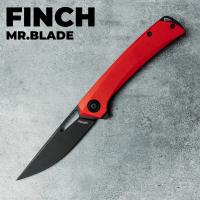 Нож складной Mr.Blade Finch сталь AUS-8, клинок BSW, рукоять G10 Red (MB387-A8BSW/G10RD)
