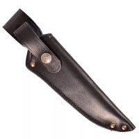 Ножны "Финские" с застёжкой, длина клинка 17 см, чёрные (6681-3)