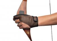 Перчатка лучная для упора р.L, кожа (BHP2551L)