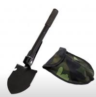 Лопатка складная 12,5 см (длина 41,5 см, цвет чёрный, кмф чехол)