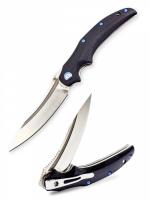 Нож складной REPTILIAN "Гранд-01" сталь 9Cr18MoV, рукоять G10, замок Liner Lock, система IKBS