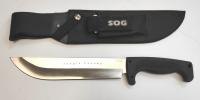 Мачете SOG F15-N Jungle Canopy сталь 8Cr13MoV, рукоять Кратон, длина клинка 24 см