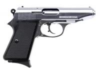 Пистолет сигнальный PP-S KURS (Walther PP) кал.5,5 мм под патрон 10ТК, цвет хром