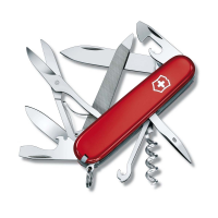 Нож перочинный Victorinox Mountaineer 91 мм, 18 функций, цвет красный (1.3743)