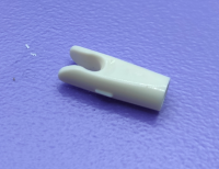 Хвостовик Interloper под пин для лучных стрел Фокус и Толстяк, диаметр 4,1 мм, цвет белый