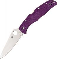 Нож складной Spyderco Endura 4 Lockback Purple C10FPPR сталь VG-10, рукоять фиолетовый FRN