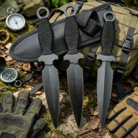 Ножи метательные 3 штуки в чехле "Тоби-Кунай" Бабочка Блэк сталь 3Cr13MoV