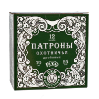 Патрон 12/70 №3 б/к 36 г  "Русь" СКМ