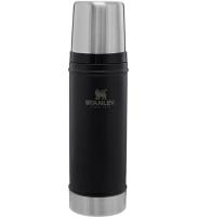 Термос STANLEY Classic 0.47L. Черный (15ч. -тепло/холод) 