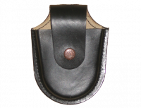 Чехол под наручники БРС / кожа / черный (140080033)