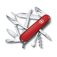 Нож перочинный Victorinox Huntsman 91 мм, 15 функций, цвет красный (1.3713)