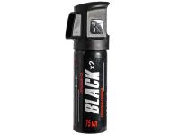 Газовый баллон аэрозольно-струйный "Black" 75 мл с дополнительной защитой