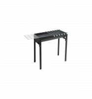 Мангал СОЮЗГРИЛЬ N1-M08F с решеткой-гриль и 6 шампурами, 770x300 см