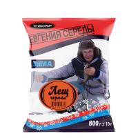 Прикормка для рыбы от Середы зима "Лещ" черная 0.8 кг