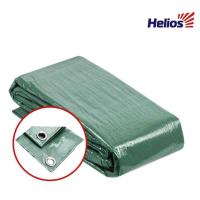 Тент универсальный Helios GREEN 6х8 метра, армированный полипропилен 90 г/м²