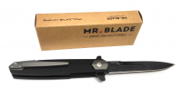 Нож складной Mr.Blade "Legion" сталь D2, клинок Blackwash, рукоять G10 Black, замок Liner-Lock (MB378-D2BSW/BK)