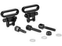 Антабки ShotTime быстросъёмные (два шурупа, винт, гайка) для ремня 25 мм, тип 2 (ST-14420-A2)