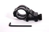 Крепление для фонаря GM-07 - кольцо 25,4мм на пл.Weaver с выносом вбок