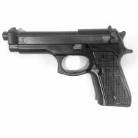 Пистолет тренировочный черный  Беретта для занятий боевыми искусствами. 