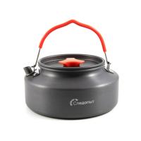 Чайник походный СЛЕДОПЫТ Optimum "PF-CWS-P141" 1.6 литра, анодированный алюминий