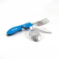 Набор складных столовых приборов "СЛЕДОПЫТ" в чехле - ложка, вилка, открывалка (PF-CWS-P53)