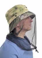 Панама с сеткой / смесовая ткань / цв. Малахит р.58 (36001003068)