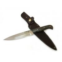 Нож кухонный "Хлебный" сталь 95х18, ц/м рукоять, венге, чехол