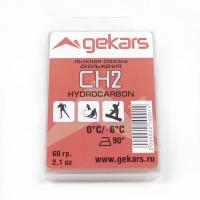 Смазка скольжения для лыж Gekars СН2, 60гр. (0...-6°С, Красная) 