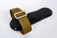 Крепление для охотничьих лыж (накладка резиновая 2шт.+ ремень носочный  45мм брезентовый 2шт.)