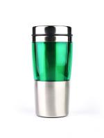 Автостакан изотермический BAROUGE BT-054 GREEN 450 мл, держит до 3-ёх часов