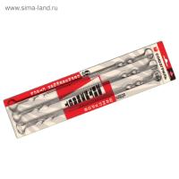 Набор шампуров СОЮЗГРИЛЬ N1-SB02R 6 шт., длина 55 см., из нержавеющей стали