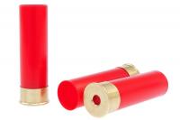 Гильза 12/70/12 (Stars) без капсюля, цвет красный, чёрный