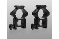 Подствольное крепление GM-05 - 2 кольца 25,4мм на пл.Weaver с доп.пл.Weaver сверху A02105