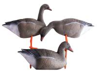 Чучело гуся гуменника  Birdland, складное, на опоре, комплект: 2 сторожевых, 2 отдыхающих, 8 кормящихся (12 шт./уп.)