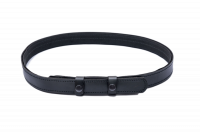 Ремень поясной (35 мм) тактический, кожа, цвет черный (220730033)