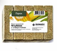 Жмых кукурузный Дунаев Горох 10 кубиков, 300гр.