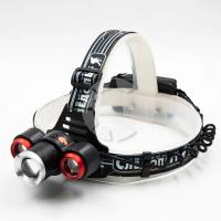 Фонарь налобный Сибирский Следопыт "Смит" 3 LED Белый свет до 250 метров, аккумулятор 2х18650 Li-Ion (PF-PFL-HL29)