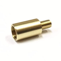 Переходник ЧИСТОGUN латунь, папа/мама,  M7 на 5/16х27 к шомполам  РФ и СССР, под ерши и насадки из США (СH-AL-11)