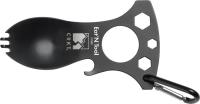 Инструмент туристический CRKT 9100КC Eat-N-Tool Black сталь 3Cr13, 4 функции