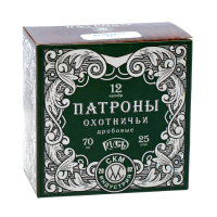 Патрон 12/70 №00 32 г "Русь" СКМ