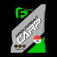 Прикормка рыболовная FLAGMAN CARP F-Fishing КЛУБНИКА 1 кг