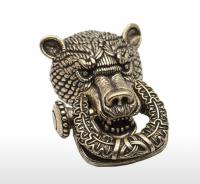 Пряжка для паракордового браслета EDC Медведь Ursa латунь, вес 25 г