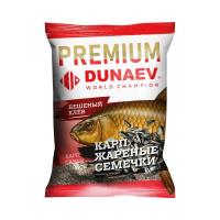 Прикормка DUNAEV Premium Карп - Сазан - Карась Жареные Семечки 1 кг