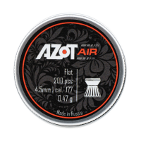 Пуля пневматическая "Azot Air" Flat 4,5 мм, 200 шт./бан.